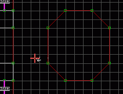 lineas rojas, sector octogonal recién creado